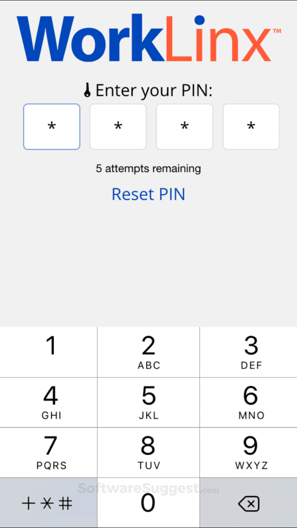WorkLinx Small Screenshot 1